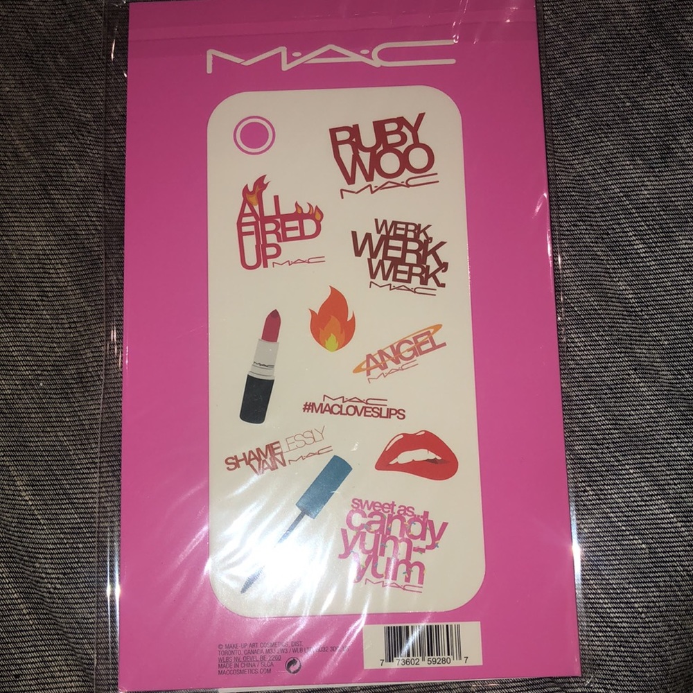 Extremely rare and collectible MAC Cosmetic Stickers.